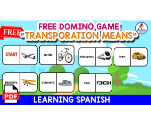FREE DOMINÓ GAME | Transportation Means