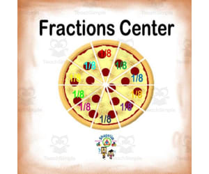 Free Fractions Interactive Center Activity