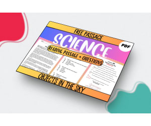 Free Science Reading Comprehension Passage: Objects in the Sky PDF