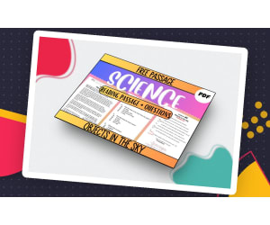 Free Science Reading Comprehension Passage: Objects in the Sky PDF