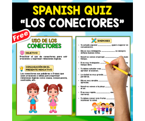 FREE SPANISH TEST | LOS CONECTORES
