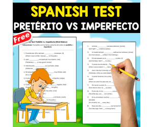 FREE SPANISH TEST | PRETÉRITO VS IMPERFECTO