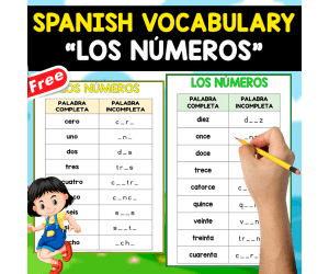FREE SPANISH TEST | VOCABULARY | LOS NÚMEROS