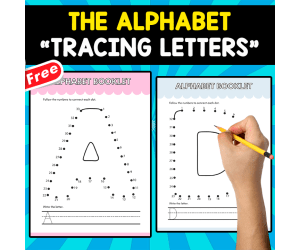 FREE TRACING BOOK | DOT-DOT LETTERS