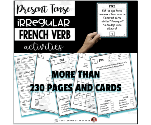French: 50 Most Common Irregular French Verbs