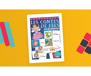 French: Fairy Tales Memory Game