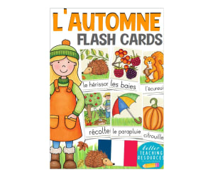French Flash Cards: L'Automne / Autumn