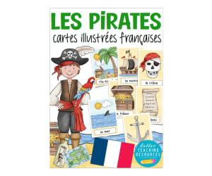 French Flash Cards: Les Pirates / Pirates