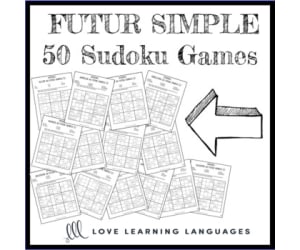 French future tense sudoku puzzles - Le futur simple - Distance Learning