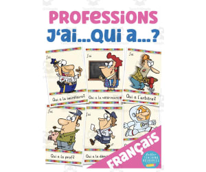 French: I have... Who has? Game - Occupations Vocabulary