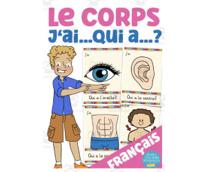 French: I have... Who has? Game - The Body Vocabulary
