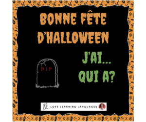 French: I have... Who has...? - Halloween Vocabulary Game
