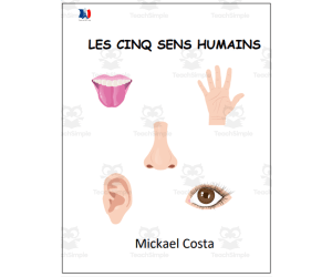 French: Les cinq sens humains