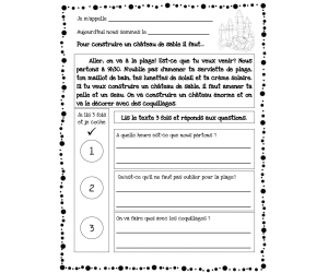 French: Primary Reading Program - 50 Weeks of Themed Lesson Plans