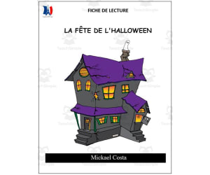 French: Reading comprehension worksheets: Halloween
