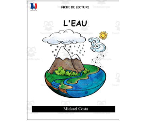 French: Reading comprehension worksheets: L'eau