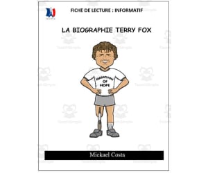 French: Reading comprehension worksheets: Terry Fox