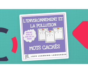 French: The Environment and Pollution - Word Searches