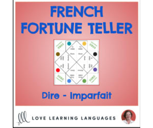 French Verb DIRE - IMPERFECT TENSE - Fortune Tellers