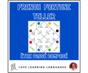 French Verb ÊTRE - PASSÉ COMPOSÉ - Fortune Tellers