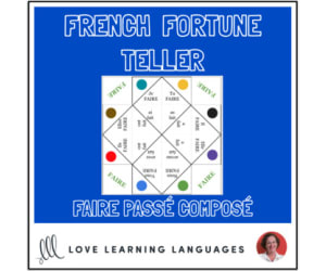 French Verb FAIRE - PASSE COMPOSE - Fortune Tellers