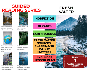 Fresh Water: Guided Reading Level G with Lesson Plan