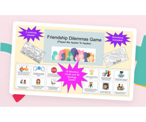 Friendship Dilemmas Game-Played like Apples To Apples