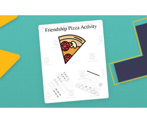 Friendship Pizza Activity