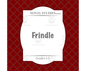 Frindle Novel Study Guide