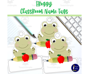 Froggy Classroom Name Tags