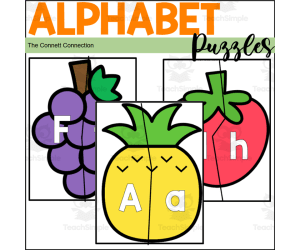Fruit Alphabet Puzzles