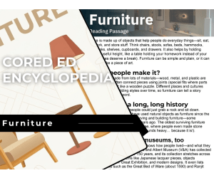 Furniture Reading Comprehension Passage - Cored Ed Encyclopedia