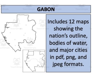 Gabon Map Resources