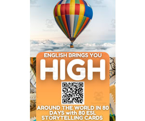Game for ESL: "80 cards to travel around the world in 80 Days"