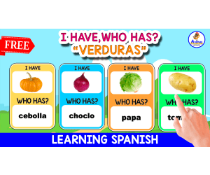 GAME "I HAVE,WHO HAS?" | LAS VERDURAS