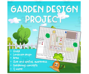 Garden Design Project Based Learning Activity