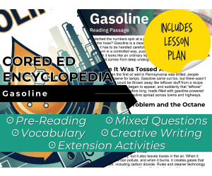 Gasoline Reading Comprehension Passage - Cored Ed Encyclopedia