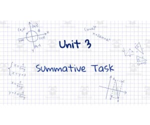 Gathering and Analyzing Data - Summative Task