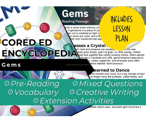 Gems Reading Comprehension Passage - Cored Ed Encyclopedia