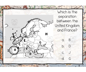 Geography in Europe Boom Cards