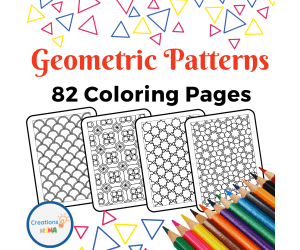 Geometric Patterns Coloring Pages.