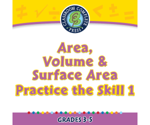 Geometry: Area, Volume & Surface Area - Practice the Skill 1 - FLASH-MAC