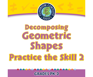 Geometry: Decomposing Geometric Shapes - Practice the Skill 2 - PC Software