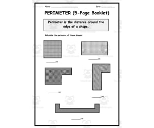 Geometry: Find Perimeter Booklet