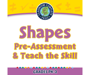 Geometry: Shapes - Pre-Assessment & Teach the Skill - PC Software