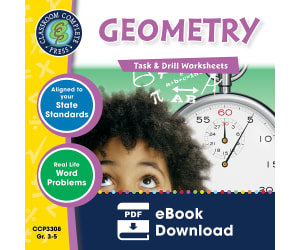 Geometry - Task & Drill Sheets Gr. 3-5