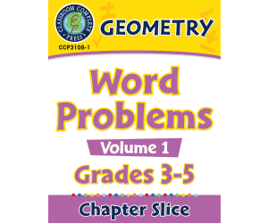 Geometry: Word Problems Vol. 1 Gr. 3-5