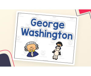 George Washington Timeline Cut and Paste