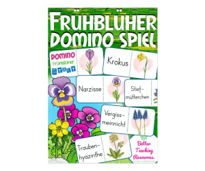 German Dominoes: Flowers