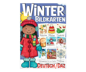 German Flash Cards: Winter